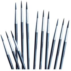 Educa Ecset 12-es festett fa nyéllel 12 db/doboz Educa (000003790) - tintasziget