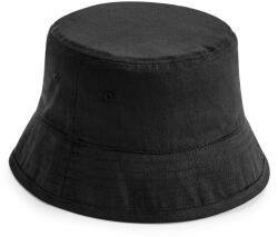 Beechfield Pălărie bucket hat din bumbac organic - Neagră | L/XL (B90N-1000327508)