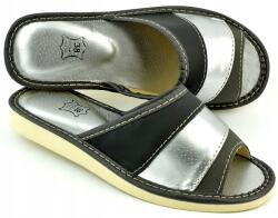 Maximus Női Arany Színű Bújtatós Papucs Maximus, Size 41, ezüst csíkok (0024B00)