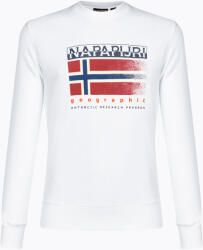 Napapijri B-Kreis C férfi pulóver S fehér