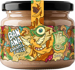 lifelike Banana Caramel Choco Twister 300 g, banán-karamell