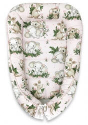  Baby Shop babafészek 55x75 cm - Baba állatok rózsaszín