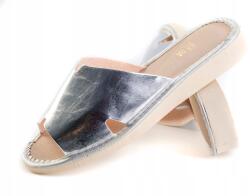 Maximus Női papucs, Size 39, ezüst színű, könnyű, ortopédiai talpbetétes (14A0000)