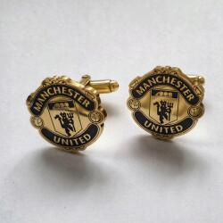  Manchester United mandzsettagombok, polírozott sárgaréz (Slavieszki.PL)