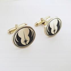  Star Wars Jedi Szimbólum Mandzsettagombok (Slavieszki.PL)