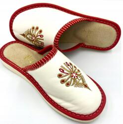 Maximus Női Fedett Papucs, Size 36, parzenica mintás, eco bőr (07M2)