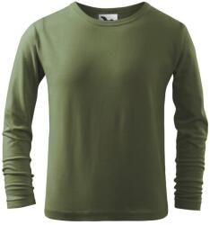 MALFINI Gyerek hosszú ujjú póló Long Sleeve - Khaki | 122 cm (6 éves) (1210909)