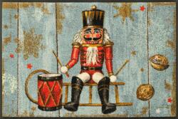 Kleen-Tex Wash+Dry Nut Drummer lábtörlő, 50×75cm, poliamid, nitrilgumi alátét (066449)