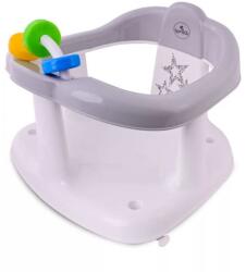 Lorelli Little Starts fürdetőkarika, ülőke kádba, tapadókorongokkal - Szürke