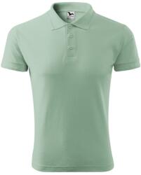 MALFINI Férfi galléros póló Pique Polo - Zsályaszín | 3XL (203C918)