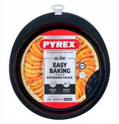 Pyrex Glide Tortaforma, 29×27cm, szénacél, sütőben használható (GL25BN6/8046)