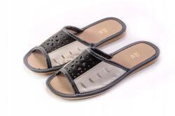 Maximus Női Strandpapucs, bőr, Size 40, szürke, Maximus (20A04)