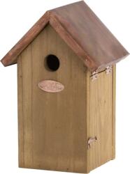 Esschert Design Kék cinege fészekdoboz réz tetővel - 1 db