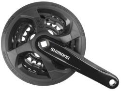  Hajtómű alu 170mm 42/34/24 shimano tourney fekete