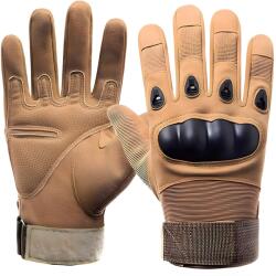 HARAHU Taktikai kesztyű ízületvédőkkel - Barna / M KP39138