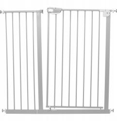 Xtech Gyermekvédő Rács, Feszítős, Lépcsőhöz, Ajtóhoz, 75/110 CM, Szürke (5907783089459)