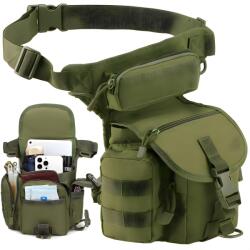 HARAHU Borsetă tactică - Verde KP39134