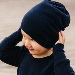 Eevi Babaróka Merino sötétkék sapka - 56