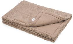 AlberoMio Gyermek muszlin & bouclé takaró - karamell