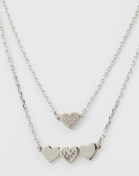 Michael Kors Brilliance ezüst nyaklánc, rozsdamentes acél (MKJ7984040)