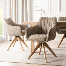  Bézs Színű Forgó Étkező/Tárgyaló Szék. LEMON (ME-ME-LEMON-BZ-T-K)