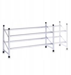 Zeller króm cipőtartó, 2 polccal, 6-8 pár cipő, 117×36×23cm (13122)