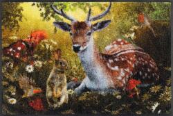 Kleen-Tex Wash+Dry Forest Whisper Lábtörlő, 50×75cm, poliamid, nitrilgumi alátét (066692)