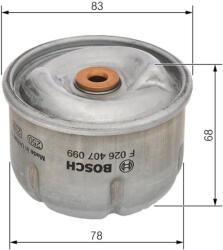  F 026 407 099 Bosch olajszűrő (F026407099)