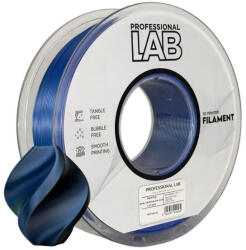  PLA SILK FEKETE-KÉK dual color (kétszínű) filament - 1kg - átmérő 1, 75mm +/- 0, 03mm / Professional Labs