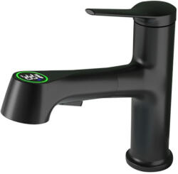 Austler Multifunkciós smart mosdó csaptelep | Vízhőfok kijelzés | Kihúzható többfunkciós fej | Fekete | Austler FH-3127-E (FH-3127-E)