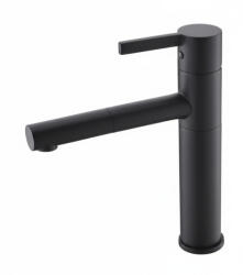 Welland FH-3366 kihúzható fejes mosdó csaptelep (fekete) (FH-3366EE-1)