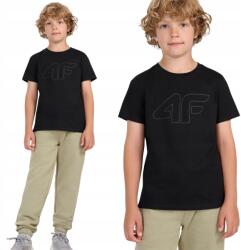 4F Fiú Póló, nyomattal, rövid ujjú, kerek nyakkivágással, 100% pamut (4FJWMM00TTSHM2331) - allegro - 2 375 Ft