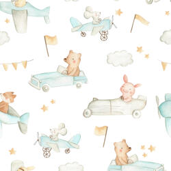 Takoy Dupla géz prémium cuki állatkák kisautókon