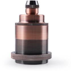 TechTrade Vintage Lighting Premium antik vörösréz fém foglalat E27 kerámia belsővel