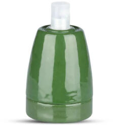 TechTrade Vintage Lighting Zöld porcelán foglalat E27 függeszthető