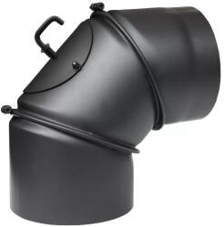  állítható könyök 150 mm 90° acél szelepes (KNSR150-90-CZ2SZ)