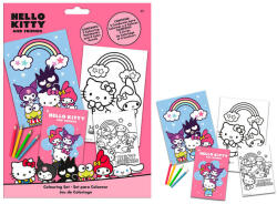  Hello Kitty Friends színező szett - tisztitoszertrendelek