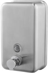 ALPHA Rozsdamentes acél habszappan adagoló matt, műanyag tartállyal, 1100 ml