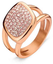  Victoria Rose gold színű rózsaszín köves gyűrű - tisztitoszertrendelek - 5 610 Ft