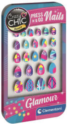  Crazy Chic Glamour műköröm készlet Clementoni