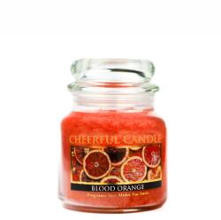 Cheerful Candle Cheerful Candle® Blood Orange közepes üveggyertya 454 g