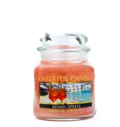 Cheerful Candle Cheerful Candle® Aperol Spritz közepes üveggyertya 454 g