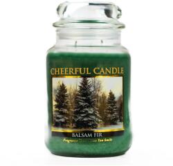 Cheerful Candle Cheerful Candle® Balsam Fir nagy üveggyertya 680 g