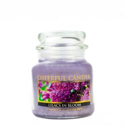Cheerful Candle Cheerful Candle® Lilacs in Bloom közepes üveggyertya 454 g