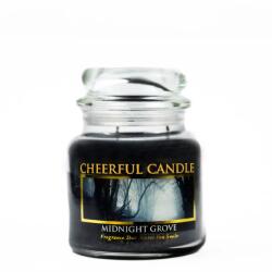 Cheerful Candle Cheerful Candle® Midnight Grove közepes üveggyertya 454 g