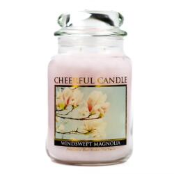 Cheerful Candle Cheerful Candle® Windswept Magnolia nagy üveggyertya 680 g