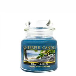 Cheerful Candle Cheerful Candle® Island Breeze közepes üveggyertya 454 g
