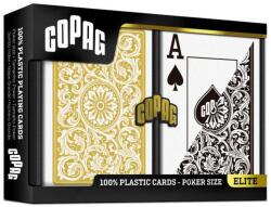 Copag COPAG ELITE, plasztik póker kártya, 2 Jumbo index, dupla csomag (Black and Gold)