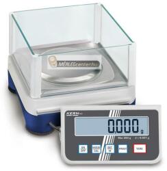 KERN PCD 300-3 (350g/0, 001g) precíziós asztali/labor mérleg különálló kijelző, sok funkció, sok mértékegység (PCD 300-3)