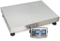 KERN SFE 100K-2XLNM (150kg-0, 05kg) 650x500 mm IP65 rozsdamentes acél kijelzős platform mérleg, ellenőrző és átlag mérés, akár 5 év garancia (SFE 100K-2XLNM)
